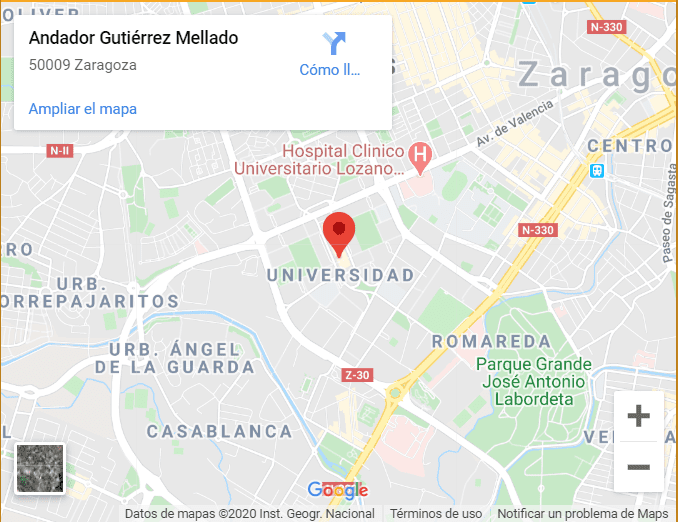 Localización 1 de La Escuela de Música Zaragoza Damvibes