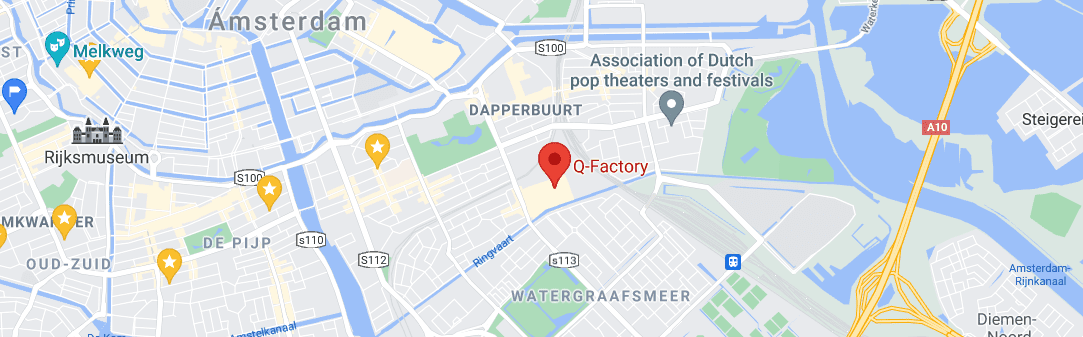 Amsterdam Music School Damvibes location