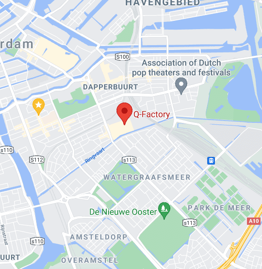 Amsterdam music school damvibes location mobile