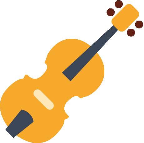 Violin Lessons in Dublin - Teacher 22 Drawing of a violin