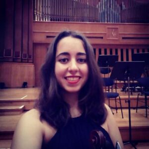 Ines - violin teacher at Brussels Music School Damvibes