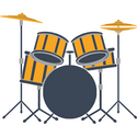 Image of a drumset