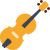 Desenho de violino