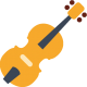 Dibujo de un violin