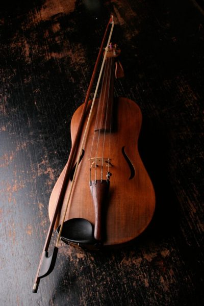 Photo of a violin for kids in Luxembourg Music School Damvibes