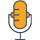 Picture of a voice microphone