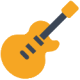 desenho de uma guitarra 2